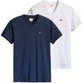 T-shirt Levis Homme T-shirt Paquet de 2 ORIGINAL HM VNECK 2P