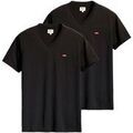 Tee-shirts sur Grenoble : T-shirt Levis Homme T-shirt Paquet de 2 ORIGINAL HM VNECK 2P