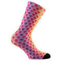 Chaussettes Kindy Mi-chaussettes imprim&eacute;es Abstrait Viscose de bambou Rouge