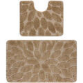 D&eacute;coration sur Grenoble : Tapis Rugsx Ensemble de salle de bain deux pi&egrave;ces 60x100 cm Beige 60x100 cm. . Maison & D&eacute;co > Tapis.