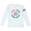 T-shirt enfant Pepe jeans T-shirt - Blanc - 16 ans - Tr&egrave;s bon &eacute;tat Blanc