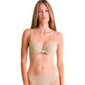 Maillots de bain sur Grenoble : Maillots de bain Lisca Haut maillot de bain armatur&eacute; CALVI Beige