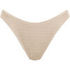 Maillots de bain Lisca Bas maillot slip de bain &eacute;chancr&eacute; CALVI Beige