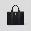 Sac &agrave; main Karl Lagerfeld Ikon Pin Square Md Tote Noir