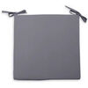 Galettes de chaise Soleil D'Ocre Alix Gris 40x40 cm. . Maison & D&eacute;co> Galettes de chaise.