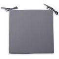 Linge de maison sur Grenoble : Galettes de chaise Soleil D'Ocre Alix Gris 40x40 cm. . Maison & D&eacute;co> Galettes de chaise.