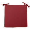 Galettes de chaise Soleil D'Ocre Alix Rouge 40x40 cm. . Maison & D&eacute;co> Galettes de chaise.