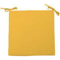 Galettes de chaise Soleil D'Ocre Alix Jaune 40x40 cm. . Maison & D&eacute;co> Galettes de chaise. Grenoble