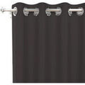 Linge de maison sur Grenoble : Rideaux, stores Soleil D'Ocre Alix Noir 140x240 cm,140x180 cm. . Maison & D&eacute;co > Rideaux, stores.
