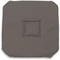 Linge de maison sur Grenoble : Galettes de chaise Soleil D'Ocre Alix Marron 40x40 cm. . Maison & D&eacute;co> Galettes de chaise.