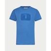 T-shirt enfant Trussardi T-shirt gar&ccedil;on avec logo frontal Bleu