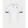 Polo enfant Trussardi Polo gar&ccedil;on en coton avec logo Blanc