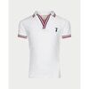 Polo enfant Trussardi Polo gar&ccedil;on en coton Blanc