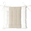 Linge de maison sur Grenoble : Galettes de chaise Soleil D'Ocre Elena Beige 40x40 cm. . Maison & D&eacute;co> Galettes de chaise.
