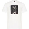 T-shirt BOSS T-shirt en jersey de coton avec motif imprim&eacute; Te_Creature HU Blanc