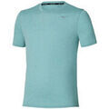 Tee-shirts sur Grenoble : T-shirt Mizuno T-Shirt IMPULSE CORE TEE -Libert&eacute; de Mouvement S&eacute;chage Rap Bleu