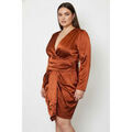 Robes sur Grenoble : Robe courte Prettylittlething Robe courte Taille 44 / XXL Orange