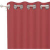 Rideaux, stores Soleil D'Ocre Alix Rouge 140x240 cm,140x180 cm. . Maison & D&eacute;co > Rideaux, stores.