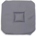 Linge de maison sur Grenoble : Galettes de chaise Soleil D'Ocre Alix Gris 40x40 cm. . Maison & D&eacute;co> Galettes de chaise.