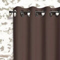 Linge de maison sur Grenoble : Rideaux, stores Soleil D'Ocre Boh&egrave;me Marron 140x180 cm. . Maison & D&eacute;co > Rideaux, stores.