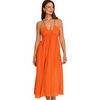 Robe Selmark Robe longue estivale fines bretelles MAGMA Mare