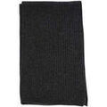Echarpe Yves Salomon &Eacute;charpe en laine anthracite Noir