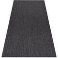 D&eacute;coration sur Grenoble : Tapis Rugsx Tapis SIZAL SION A5165A M&eacute;lange tiss&eacute; &agrave; 140x190 cm Noir 140x190 cm. . Maison & D&eacute;co > Tapis.