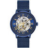 Montre Pierre Lannier Montre Homme AUTOMATIC Bleu Acier milanais Bleu