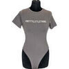 T-shirt Pretty Little Thing Tops et T-shirts Taille 38 / M Gris