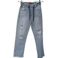 Jeans mom Jennyfer Jean Taille 34 / XS Bleu Grenoble