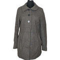 Manteau Divided Manteau Taille 38 / M Gris Grenoble