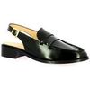 Mocassins Vidi Studio Mocassins cuir glac&eacute; Noir