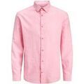 Chemises/chemisettes sur Grenoble : Chemise Jack & Jones 12289174 SUMMER LINEN-PRISM PINK