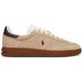 Baskets basses Ralph Lauren BEDFORD PP - 809P09753005-MILKSHAKE/DARK BROWN Grenoble