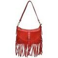 Sac Bandouliere Anna Luchini Sac &agrave; bandouli&egrave;re Rouge
