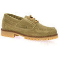 Chaussures plates femme sur Grenoble : Chaussures bateau Creator Creat Mocassins cuir velours