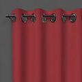 Linge de maison sur Grenoble : Rideaux, stores Soleil D'Ocre Occultant Rouge 140x240 cm,140x180 cm. . Maison & D&eacute;co > Rideaux, stores.