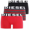 Boxers Diesel Lot de 3 Homme UMBX SHAWN Rouge