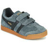 Baskets basses enfant Gola HARRIER VELCRO Gris