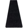 Tapis Rugsx Tapis, le tapis de couloir SOFFI shaggy 80x300 cm Noir 80x300 cm. . Maison & D&eacute;co > Tapis.