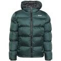 Vestes sur Grenoble : Blouson Schott Doudoune &agrave; capuche IDAHO2 ref 55198 Vert foret Vert