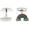 Boutons de manchettes Simon Carter Boutons de manchette ARC EN CIEL Multicolore