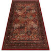 Tapis Rugsx Tapis en laine KASHQAI 4309 300 oriental, 120x170 cm Bordeaux 120x170 cm. . Maison & D&eacute;co > Tapis.