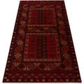 Tapis Rugsx Tapis en laine KASHQAI 4346 300 oriental, 80x160 cm Bordeaux 80x160 cm. . Maison & D&eacute;co > Tapis.