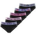 Culottes & autres bas
sur Grenoble : Boxers Freegun Lot de 5 culottes femme en coton Ethnik Noir