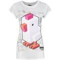 Tee-shirts sur Grenoble : T-shirt Crossy Road Sublimation T-shirt &agrave; manches courtes Blanc