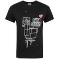 Tee-shirts sur Grenoble : T-shirt Crossy Road Emo Goose T-shirt &agrave; manches courtes Noir