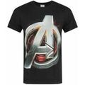 T-shirt Marvel Avengers Logo T-shirt &agrave; manches courtes Noir
