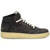 Baskets montantes Philippe Model LGMU CR02 - LA GRANDE MID-CRACKLE NOIR
