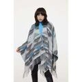 Gilet Lee Cooper Poncho ULIVAO Turquoise